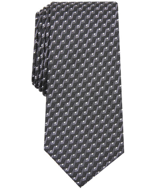 Alfani Men's Geometric Tie Black Size Regular