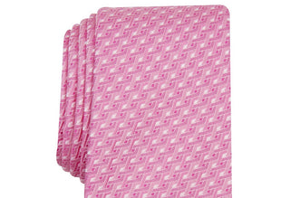 Alfani Men's Geometric Tie Purple Size Regular