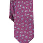 Bar III Men's Glencoe Skinny Floral Tie Purple Size Regular