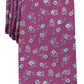 Bar III Men's Glencoe Skinny Floral Tie Purple Size Regular
