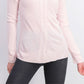 Karen Scott Women's Petite Cable-Knit Crewneck Sweater Pink Ice Size Petite Large