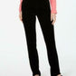 Charter Club Women's Lexington Corduroy Tummy-Control Pants Black Size 18