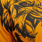 INC International Concepts Men's  Dual Tiger T-Shirt Yellow Size Large