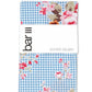 Bar III Men's Blossom Gingham Pocket Square Navy Size Regular