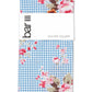 Bar III Men's Blossom Gingham Pocket Square Navy Size Regular