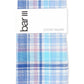 Bar III Men's Owens Plaid Pocket Square Navy Size Regular