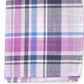 Bar III Men's Owens Plaid Pocket Square  Purple Size Regular