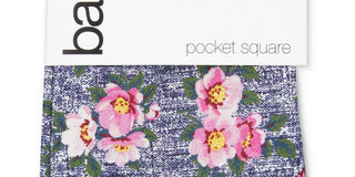 Bar III Men's Landell Floral Pocket Square Pink Size Regular