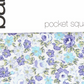 Bar III Men's Douglas Floral Pocket Square Purple Size Regular