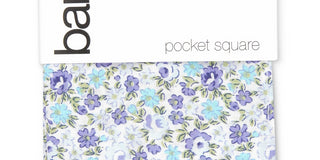 Bar III Men's Douglas Floral Pocket Square Purple Size Regular