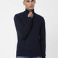 INC International Concepts Men's Elite Turtleneck Sweater Dark Blue Size X-Small
