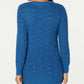 Style & Co Women's V-Neck Tunic Sweater Navy Size X-Large