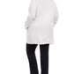 Style & Co Women's Plus Size Sherpa-Collar Cardigan Beige Size 3X