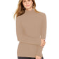 Style & Co Women's Ribbed Turtleneck Sweater Beige Size 2 Extra Large