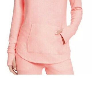 Ideology Women's Mushy-Knit Hoodie Black Size X-Small