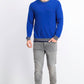 Tasso Elba Men's Merino Wool Blend Sweater Dark Blue Size 2 Extra Large