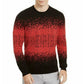 Alfani Men's Ombre Rib Crewneck Sweater Red Size XX-Large