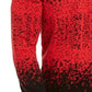 Alfani Men's Ombre Rib Crewneck Sweater Red Size Large