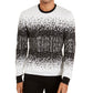 Alfani Men's Ombre Rib Crewneck Sweater White Size 2 Extra Large