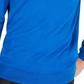Alfani Men's Quarter-Zip Ribbed Placket Sweater  Med Blue Size Extra Large