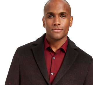 Alfani Men's Ombre Herringbone Jacket Black Size Small