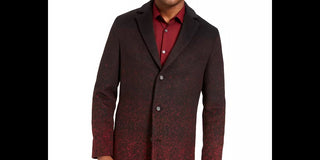 Alfani Men's Ombre Herringbone Jacket Black Size X-Large