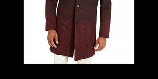 Alfani Men's Ombre Herringbone Jacket Black Size X-Large