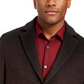 Alfani Men's Ombre Herringbone Jacket Red Size Medium