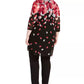 Alfani Women's Plus Size Printed 3/4-Sleeve Tunic Top Pink Size 2 Extra Large