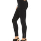 Style & Co Women's Embellished Pull On Leggings Black Size X-Small