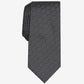 Alfani Men's Slim Geometric Grid Tie Black Size Regular