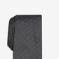 Alfani Men's Slim Geometric Grid Tie Black Size Regular