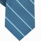 Alfani Men's Stripe Slim Tie Blue Size Regular