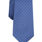 Alfani Men's Slim Grid Tie Blue Size Regular