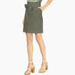 INC International Concepts Women's Paperbag-Waist Skirt Bright Green Size Extra Large