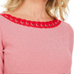 Karen Scott Women's Cotton Grommet Top Bright Red Size Extra Large