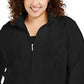 Karen Scott Women's  Plus Size French Terry Jacket Black Size 1X
