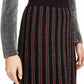 Alfani Women's Pleated Sweater Skirt Black Size Small