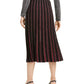 Alfani Women's Pleated Sweater Skirt Black Size X-Large