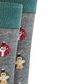 Bar III Men's Ornament Socks Gray Size Regular