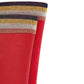 Bar III Men's Embroidered Fox Socks Red Size Regular