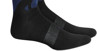 Bar III Men's Howling Wolf Socks Blue Size Regular