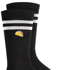 Bar III Men's Taco Socks Black Size Regular