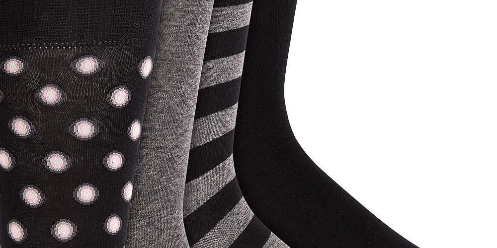 Bar III Men's 4-Pk. Socks Brown Size Regular