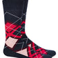 Alfani Men's Argyle Socks Red Size Regular