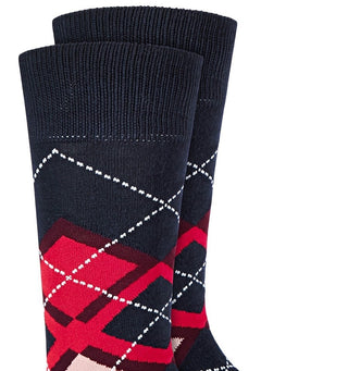 Alfani Men's Argyle Socks Red Size Regular