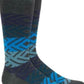 Alfani Men's Printed Socks Blue Size Regular