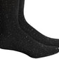 Alfani Men's Speckled Socks Black Size Regular 10-13
