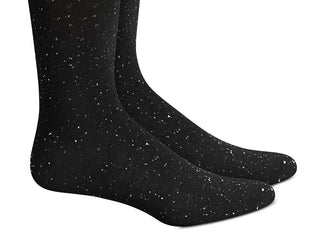 Alfani Men's Speckled Socks Black Size Regular 10-13