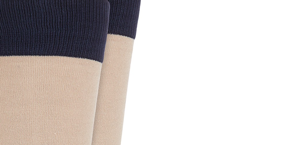 Alfani Men's Colorblocked Stripe Socks Lt Beige Size Regular